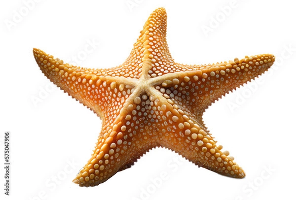 Fototapeta starfish isolated, ocean creatures, sea life, generative ai