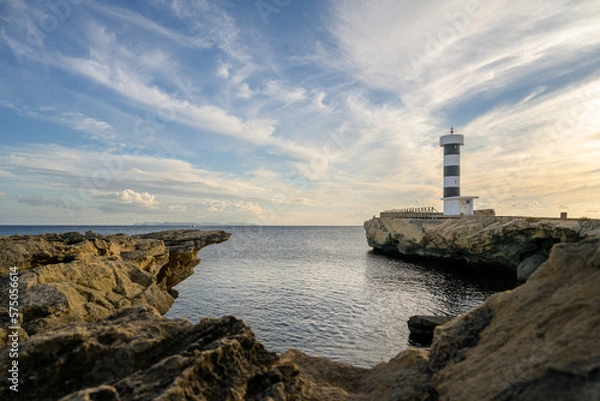 Obraz Meerblick mit Leuchtturm