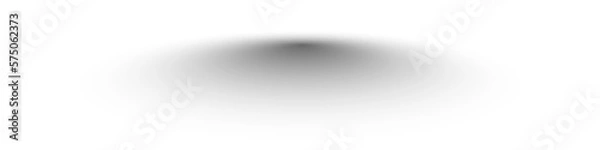 Fototapeta Realistyczny okrągły efekt cienia i cienia. Plakat, ulotka, wizytówka, kolekcja Banner Shadow. Cień PNG izolowany na przezroczystym tle. Zapas licencji za darmo.