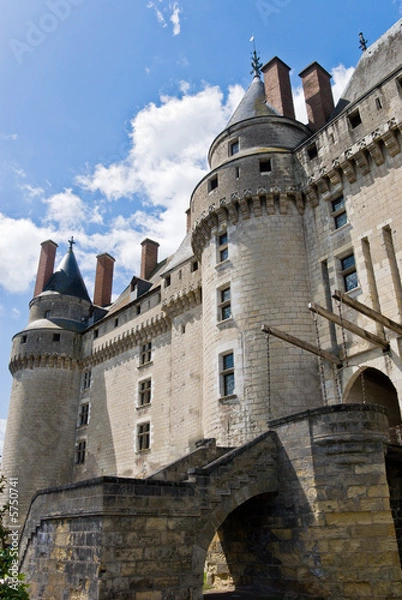 Fototapeta Chateau Langeais Entrance