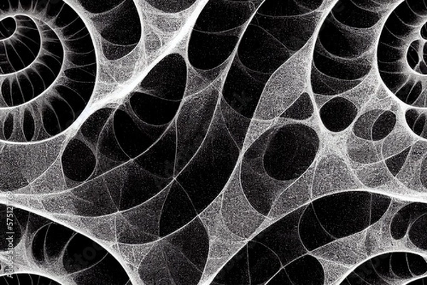 Obraz Vertical design of Geometric textile seamless pattern  Generative AI