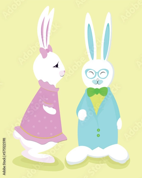 Fototapeta easter bunny 