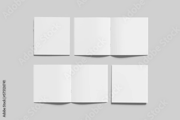 Obraz Square brochure mockup