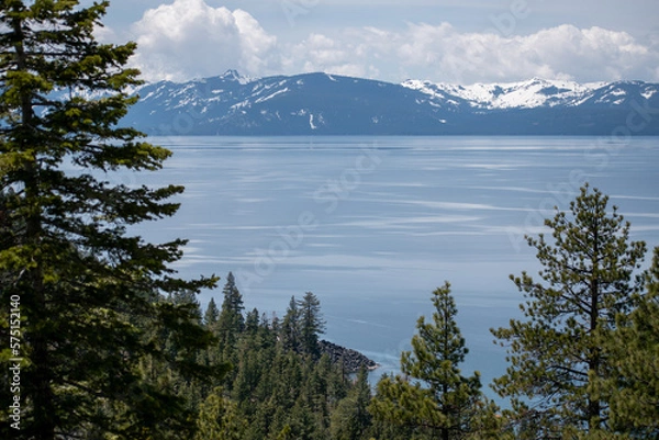 Fototapeta Overlook of Lake Tahoe, Nevada