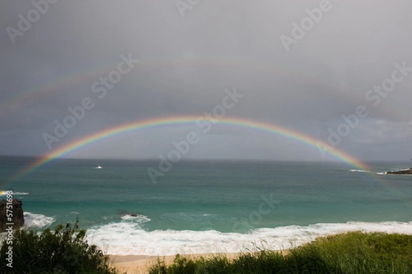 Fototapeta over the rainbow