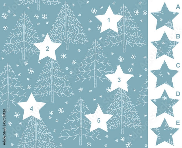 Obraz Match pieces, visual game