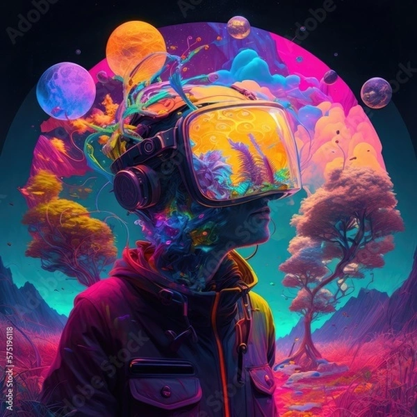 Fototapeta metaverse