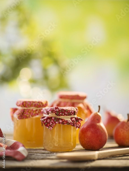 Fototapeta pear jam
