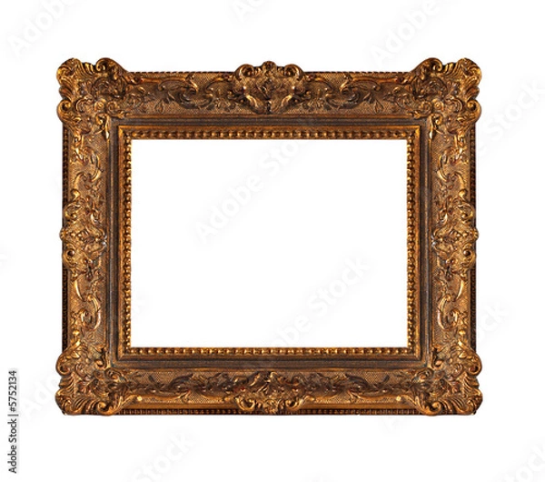 Fototapeta Beautiful old wooden frame