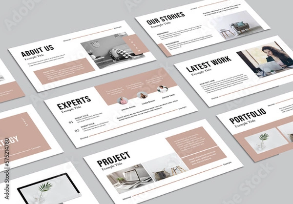 Fototapeta Modern Presentation Design