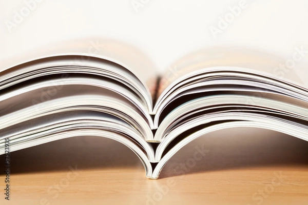 Obraz Zeitschriften, gestapelt