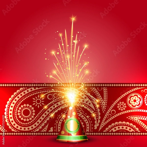 Obraz diwali crackers