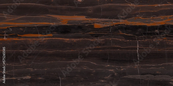 Fototapeta Dark marble with Multi colour veins, Black illustration natural pattern for background, High gloss texture of marble stone for digital wall tiles design