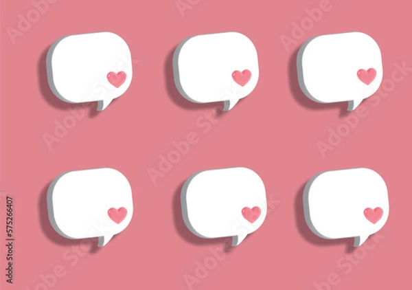 Fototapeta 말풍선 