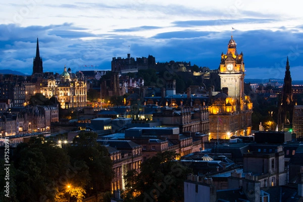 Obraz Edinburgh Cityscape