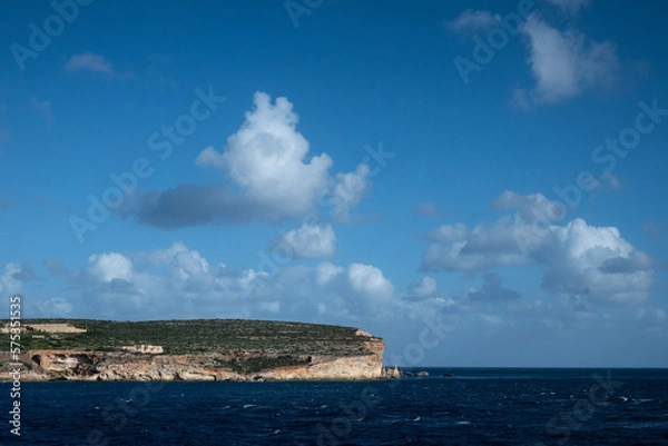 Obraz arrivée sur Comino