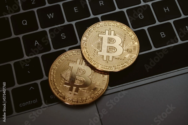 Obraz Moneta Bitcoin