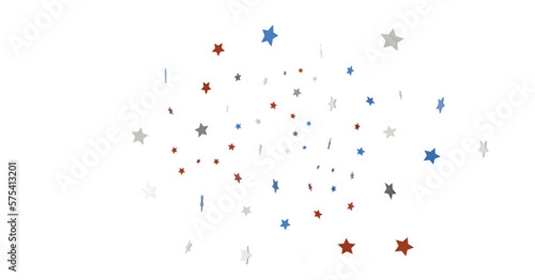 Fototapeta  Independence Day background with stars.
