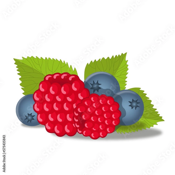 Obraz raspberries
