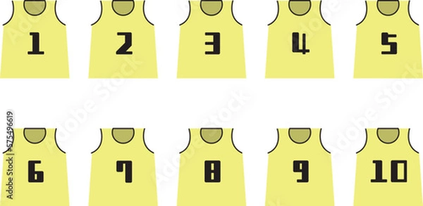 Obraz トレーニング用ビブス　セット