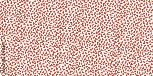 Obraz background with red triangle pattern on a white background