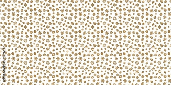 Obraz background with black snowflake pattern on a white background