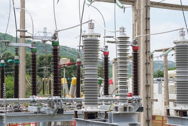 Obraz Equipment used to raise or lower voltage