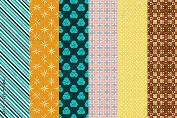 Fototapeta Seamless pattern. Can be used for wallpaper, pattern fills, web page background, surface textures.