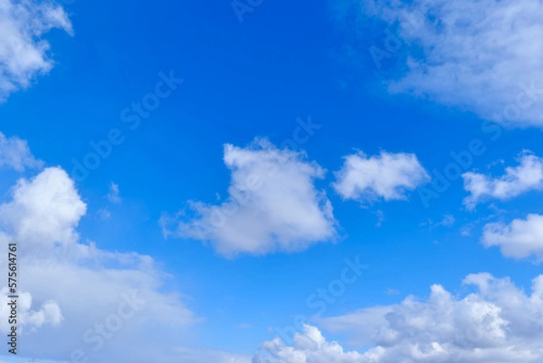Obraz blue sky with clouds