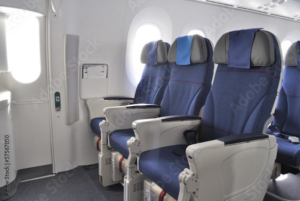 Obraz Airplane interior