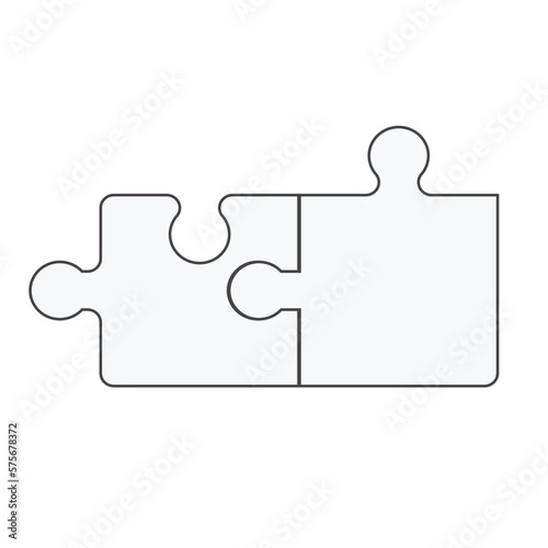 Fototapeta Puzzle Elemente Zwei Teil Teile Element