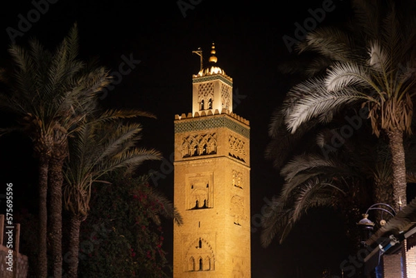 Obraz Koutoubia Mosque minaret