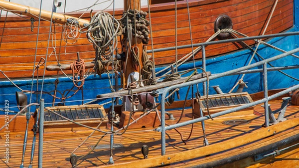 Fototapeta Schiffsdeck