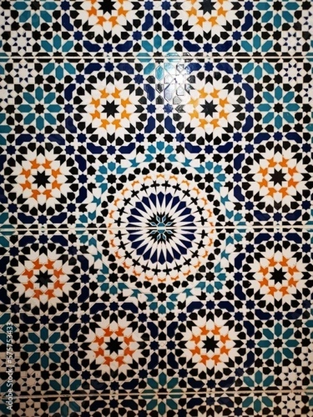 Fototapeta colorful tiles