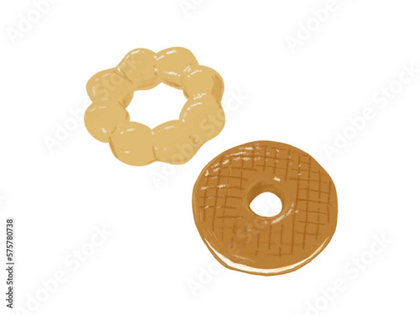 Obraz ドーナツ　2種類