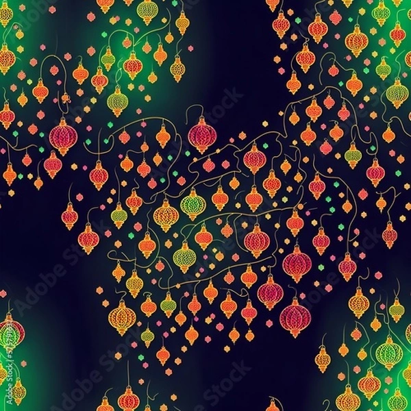 Obraz  mult collored patterns
 {AI generate}