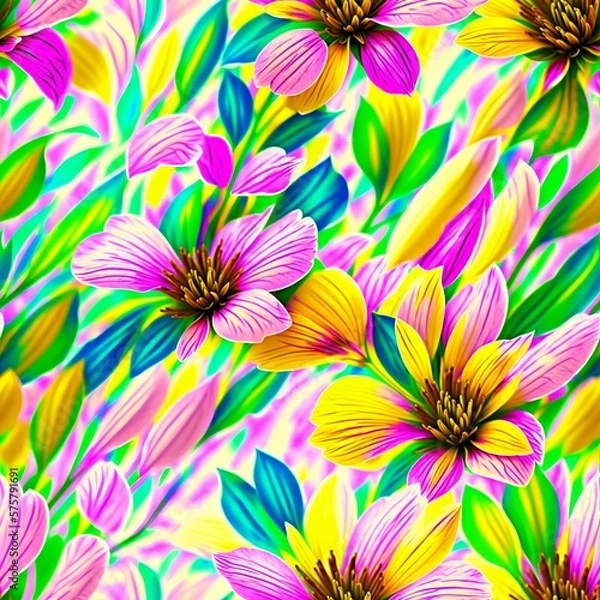 Obraz  mult collored patterns
 {AI generate}