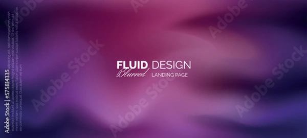 Fototapeta Abstract multi-color gradient vector cover illustration set. As a background for website landing page template design, business corporate brochures, cards, packages and posters.	
