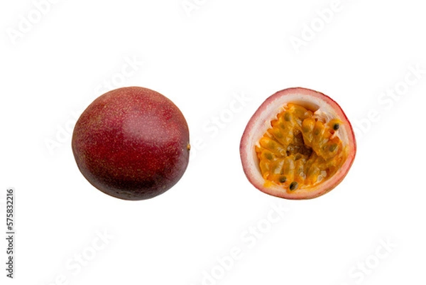 Obraz Passion fruit isolated on transparent background