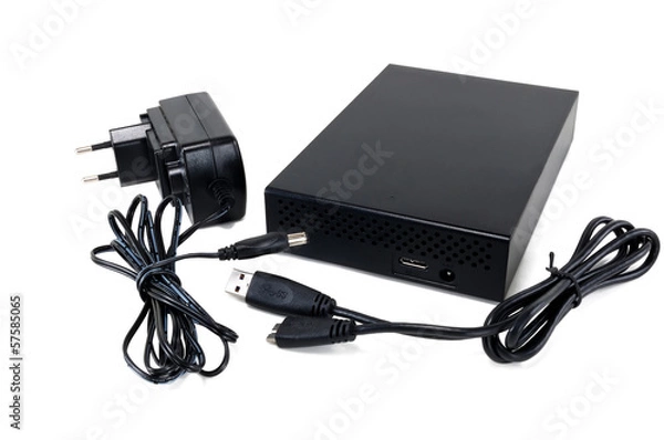 Fototapeta external hard drive