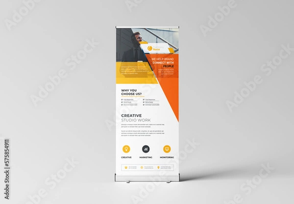 Obraz Creative Business Rollup Banner Design