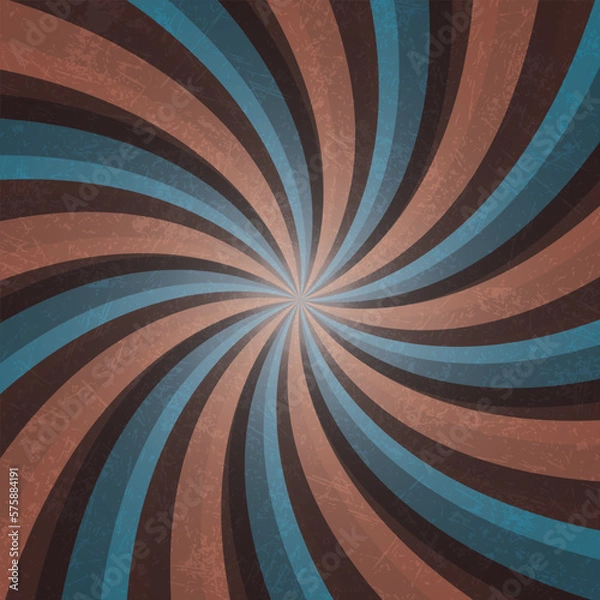 Fototapeta Abstract rays background. Vector background.