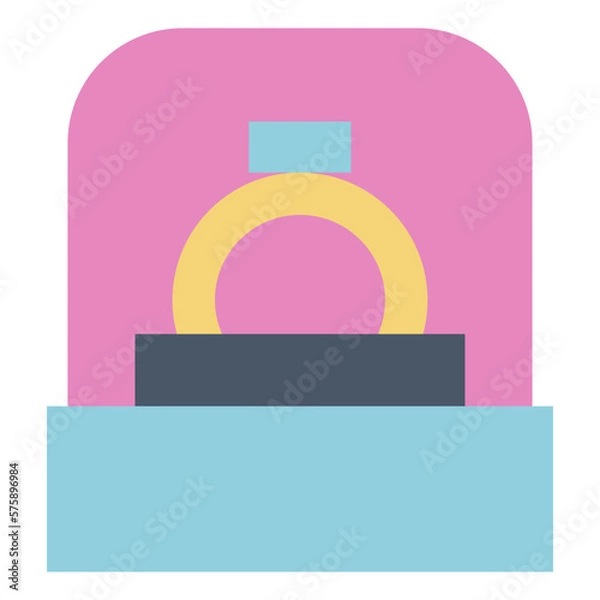 Obraz wedding ring icon