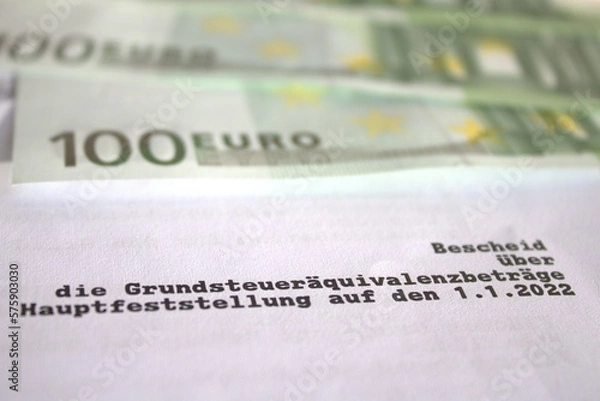 Obraz Grundsteuererklärung