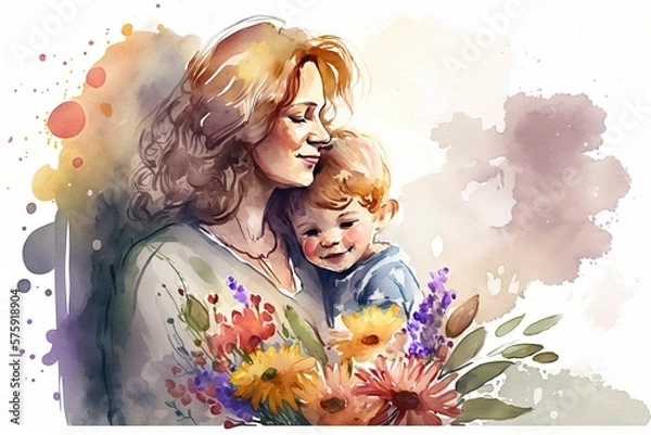 Obraz Mother's Day Illustration