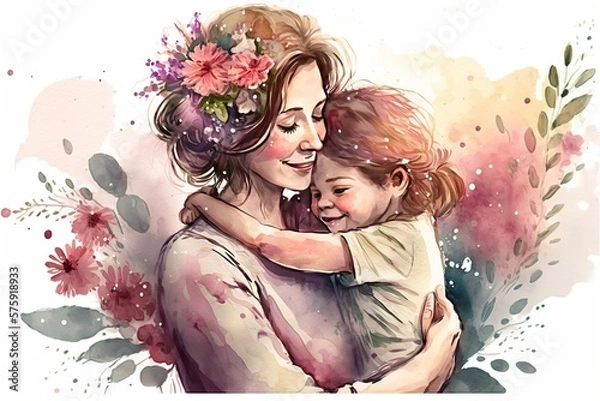 Obraz Mother's Day Illustration