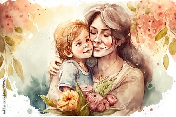 Obraz Mother's Day Illustration
