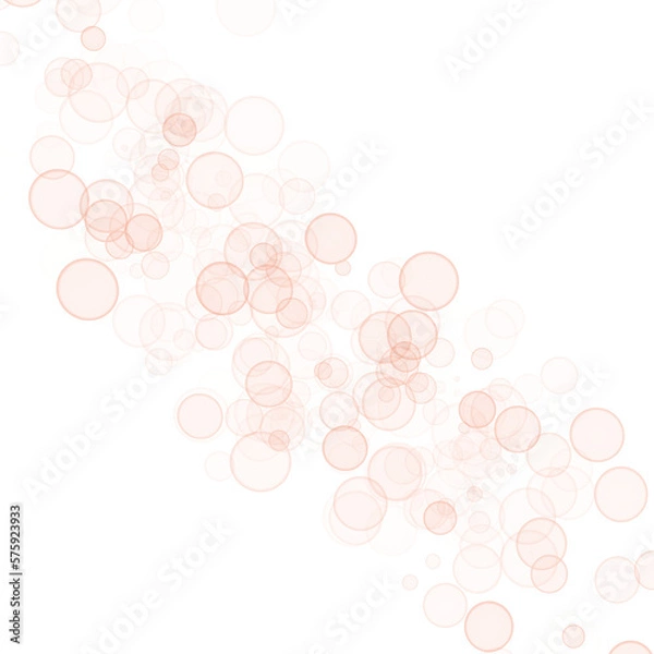 Fototapeta Bokeh Overlay Circles