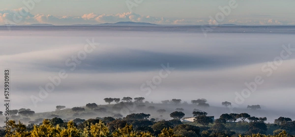 Obraz Nuvens invertidas