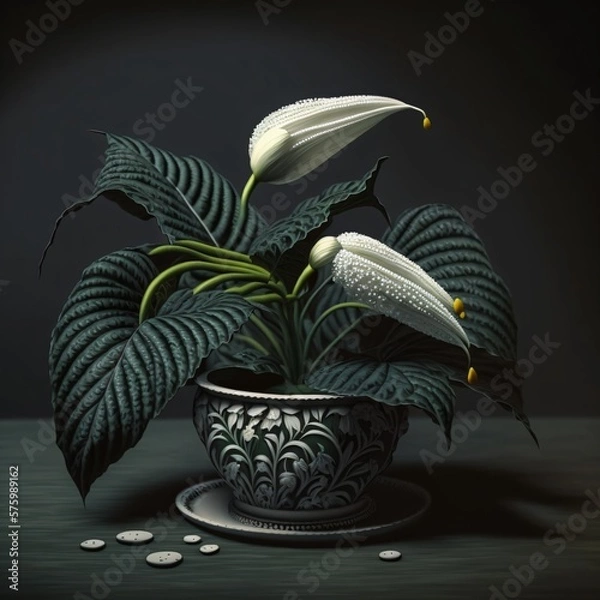 Obraz lilies in a vase